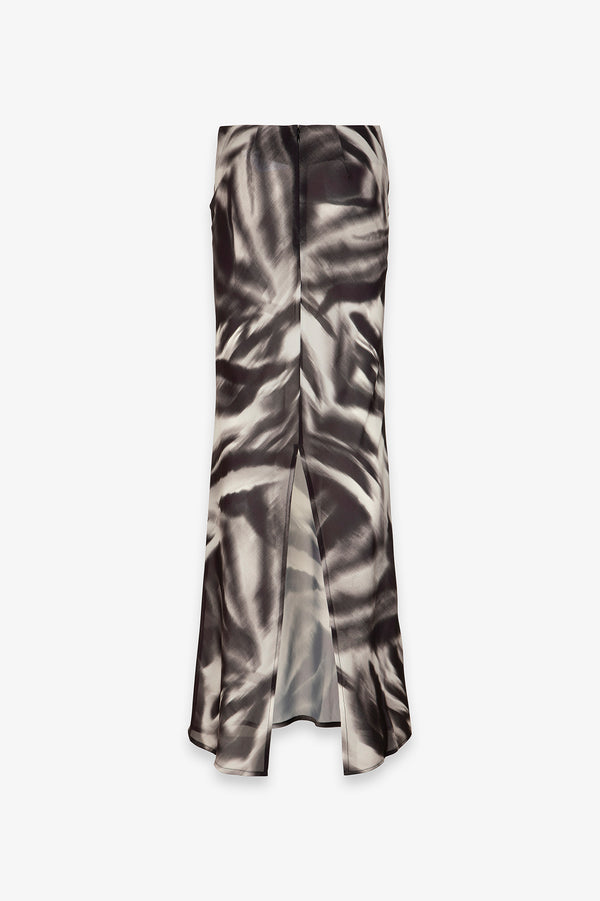 GISEL - GONNA LUNGA IN GEORGETTE CON SPACCO DIETRO