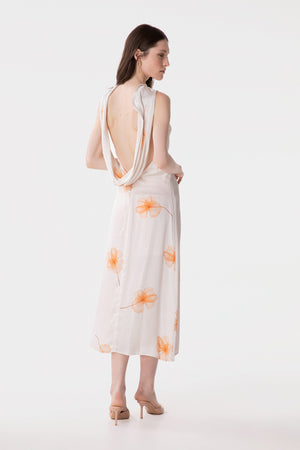 VERA- ABITO MIDI CON SCOLLATURA DIETRO