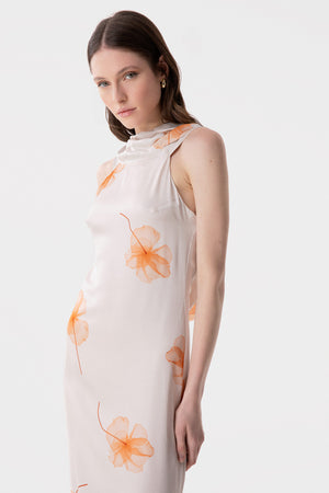 VERA- ABITO MIDI CON SCOLLATURA DIETRO