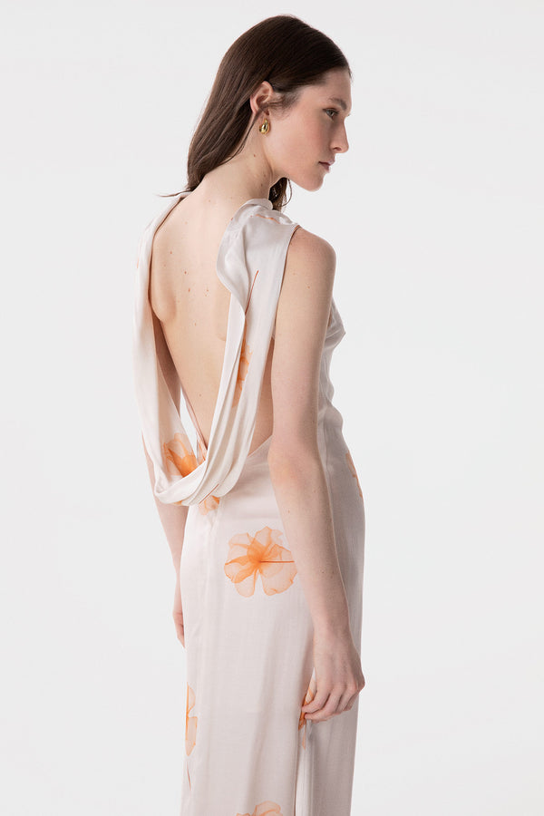 VERA- ABITO MIDI CON SCOLLATURA DIETRO