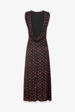 VERA- ABITO MIDI CON SCOLLATURA DIETRO