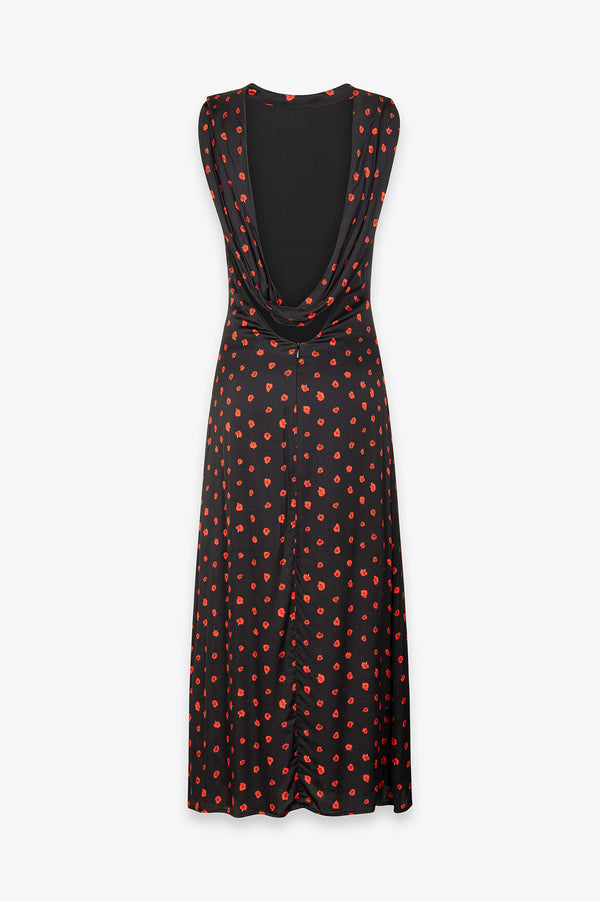 VERA- ABITO MIDI CON SCOLLATURA DIETRO