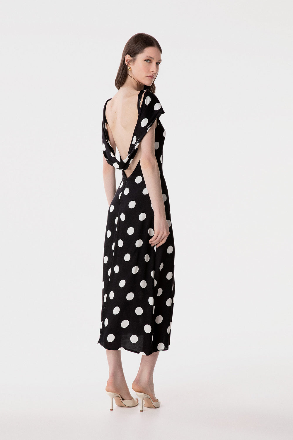 VERA- ABITO MIDI CON SCOLLATURA DIETRO