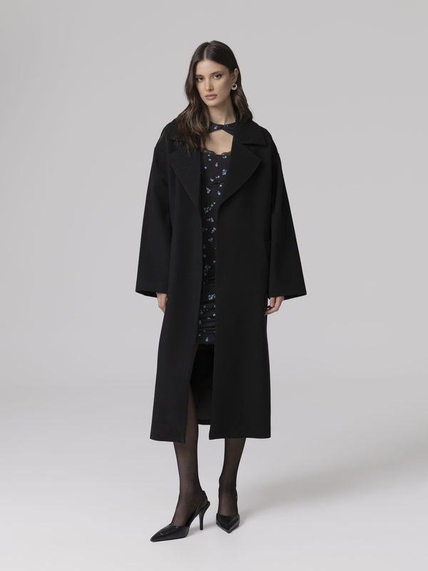 CAPPOTTO LUNGO A VESTAGLIA