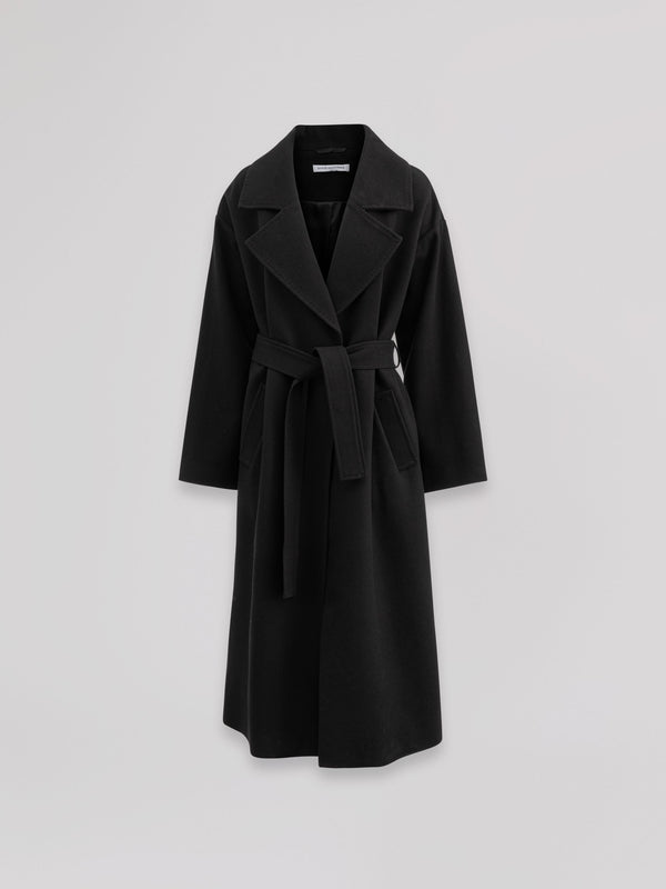 CAPPOTTO LUNGO A VESTAGLIA