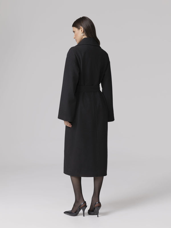 CAPPOTTO LUNGO A VESTAGLIA