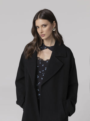 CAPPOTTO LUNGO A VESTAGLIA
