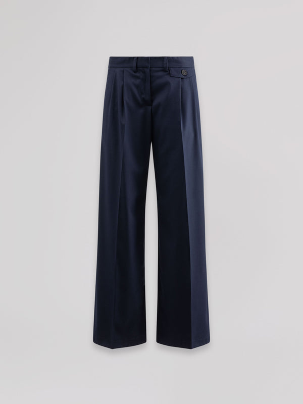 PANTALONI DRITTI CON PINCES