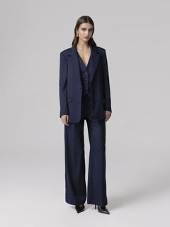 PANTALONI DRITTI CON PINCES