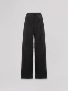 PANTALONI DRITTI CON PINCES