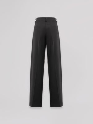 PANTALONI DRITTI CON PINCES