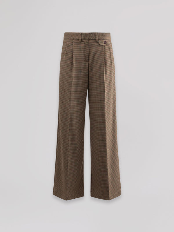 PANTALONI DRITTI CON PINCES