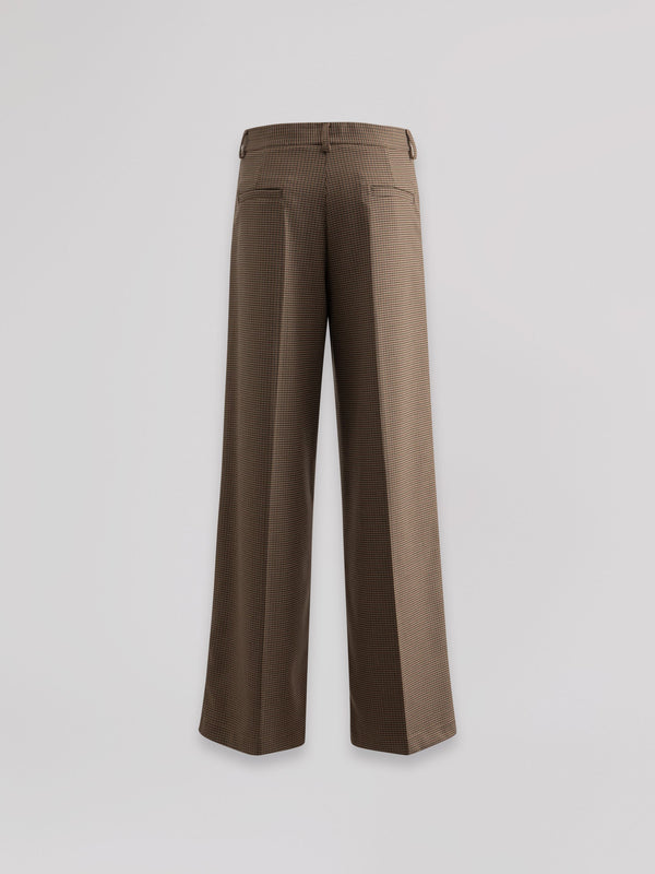 PANTALONI DRITTI CON PINCES