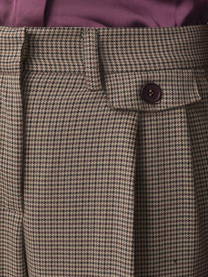 PANTALONI DRITTI CON PINCES