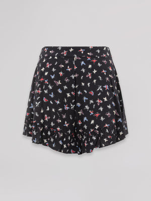 SHORT A FARFALLA CON ROUCHES