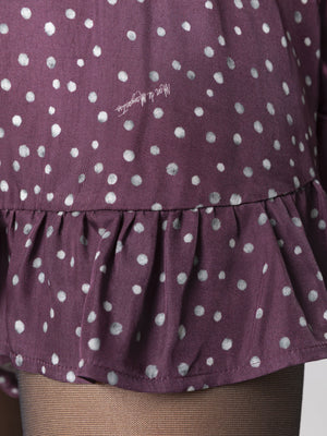 SHORT A FARFALLA CON ROUCHES