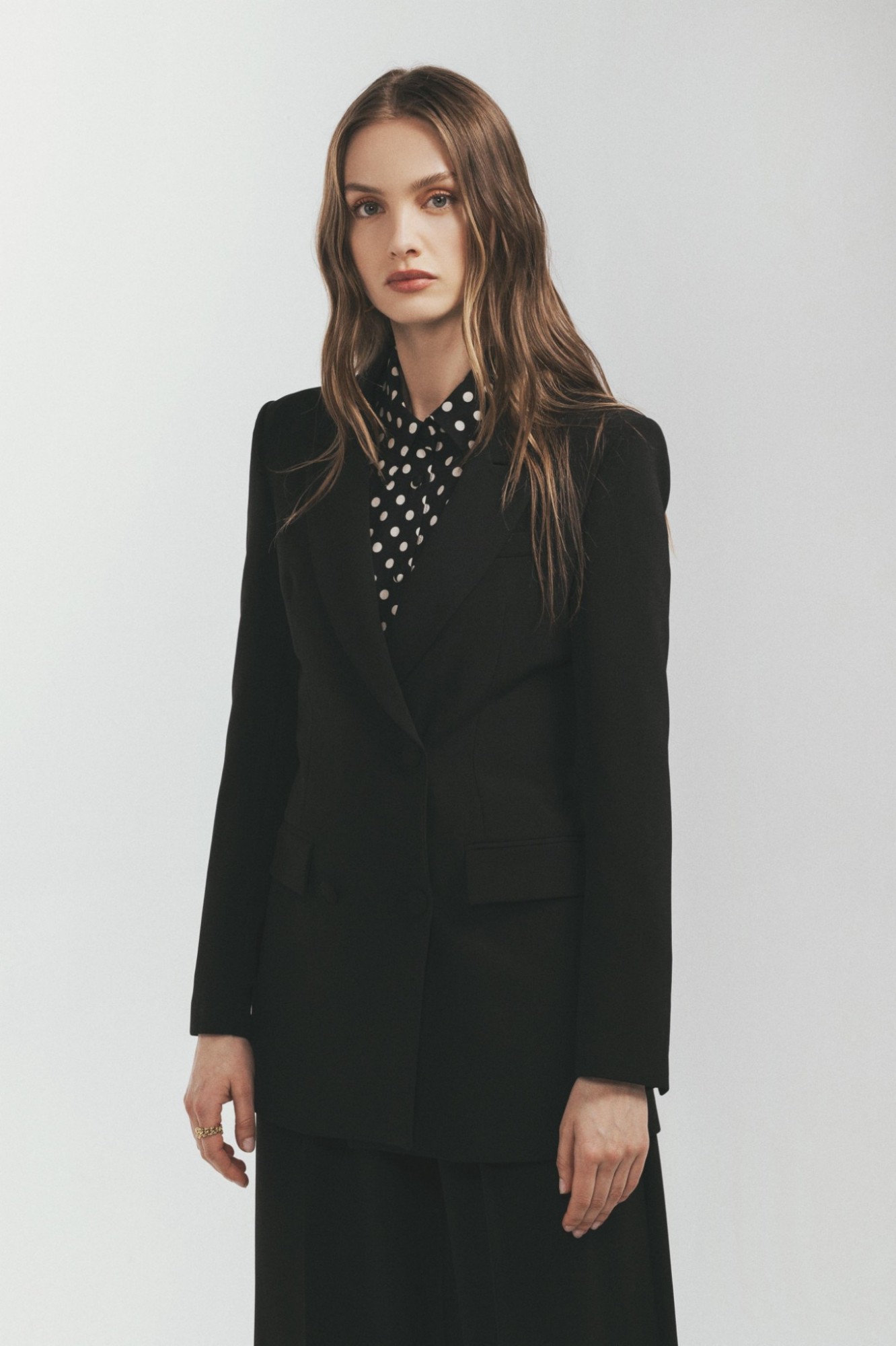 Blazer Doppiopetto Norah Nero